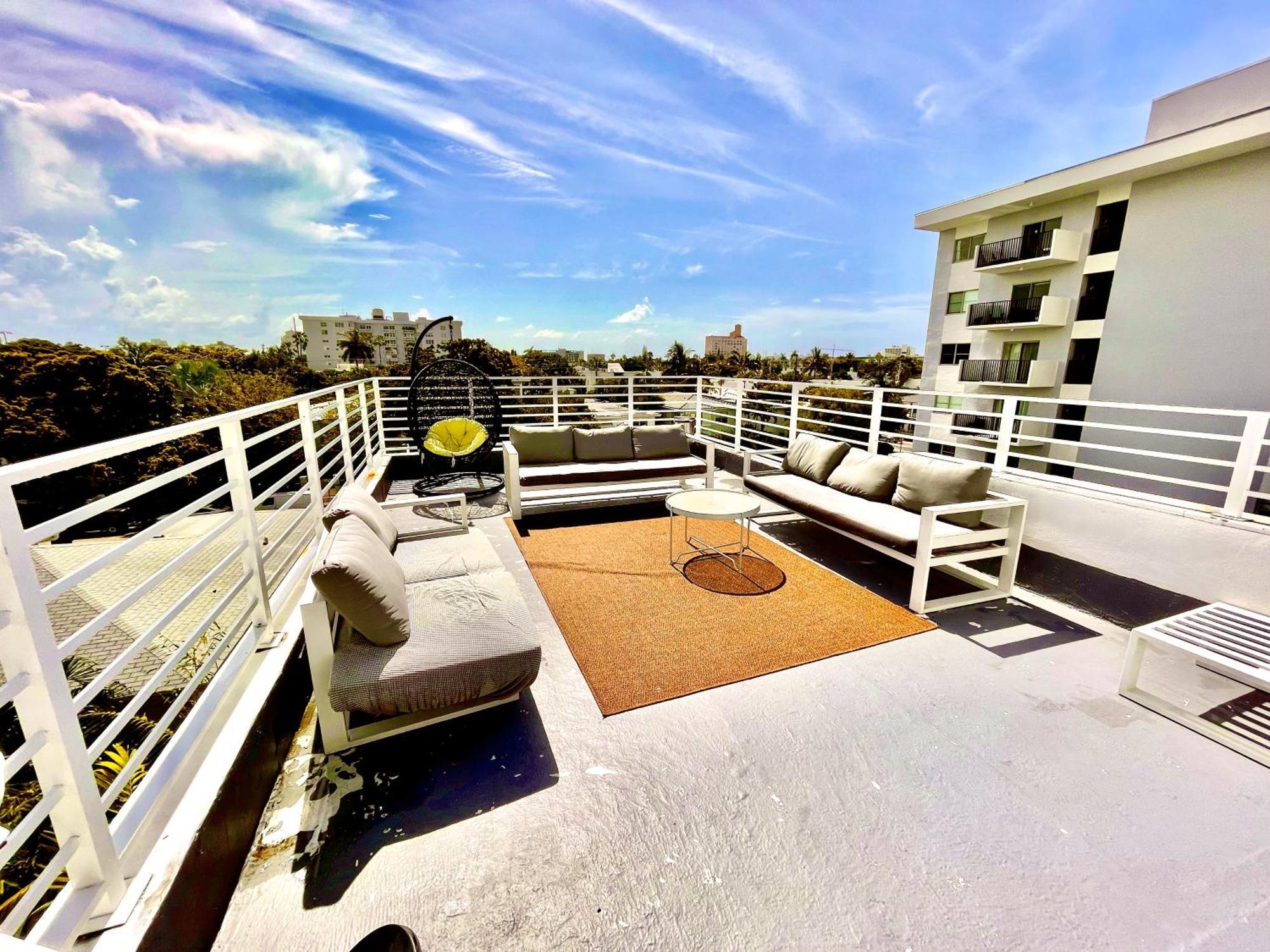 Apartment 15 Guests Luxurious South Beach With Rooftop