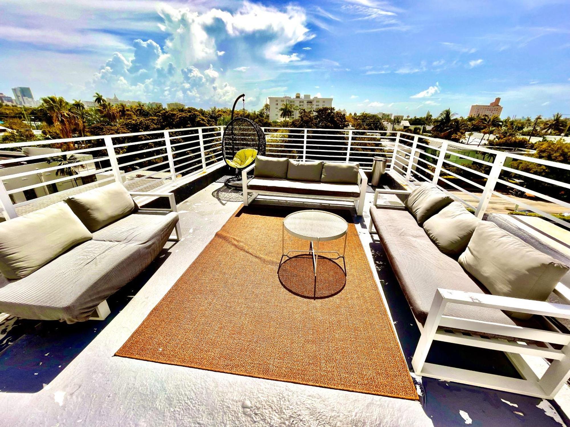 Apartment 15 Guests Luxurious South Beach With Rooftop Miami Beach