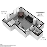 Chic Large Studio Apt Near Ocean Drive South Beach
