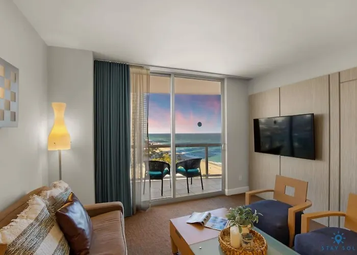 Beachfront Resort Pool Ocean View Balcony