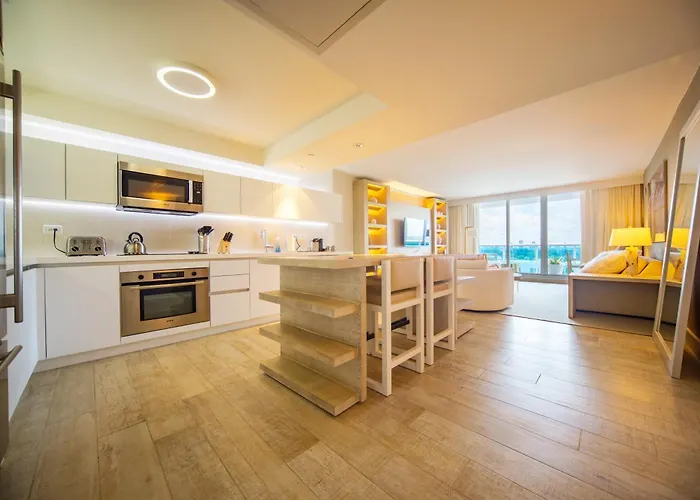 1 Hotel 1 Bedroom 1 And Half Bathroom Beachfront Residence With Balcony