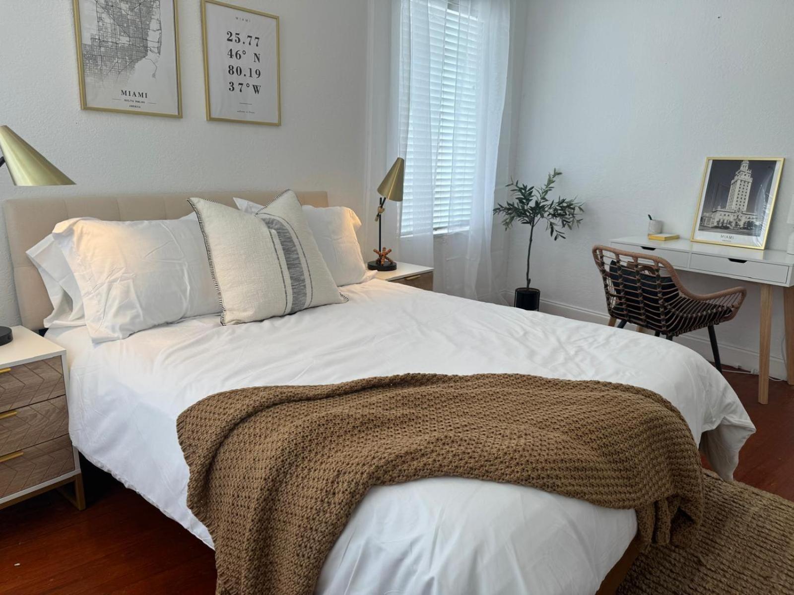 Luxury Miami 3br & 5 Minutes To South *