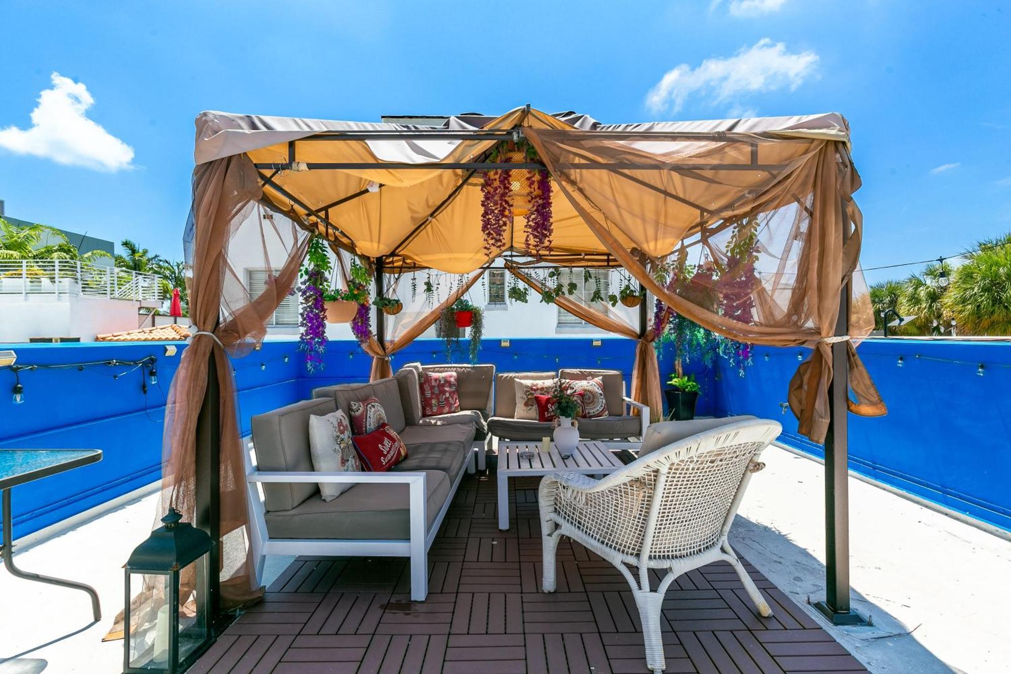 2bedroom 2bath Loft Exclusive Rooftop&jacuzzi,1block From * Miami Beach