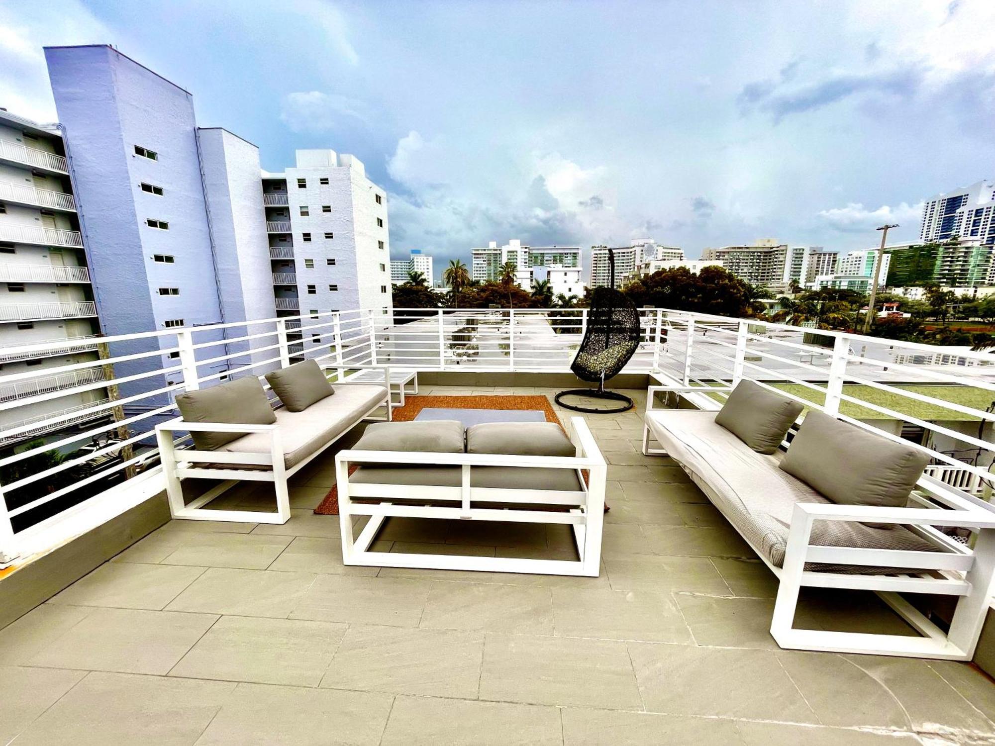 16guests Luxurious South Beach With Rooftop Miami Beach