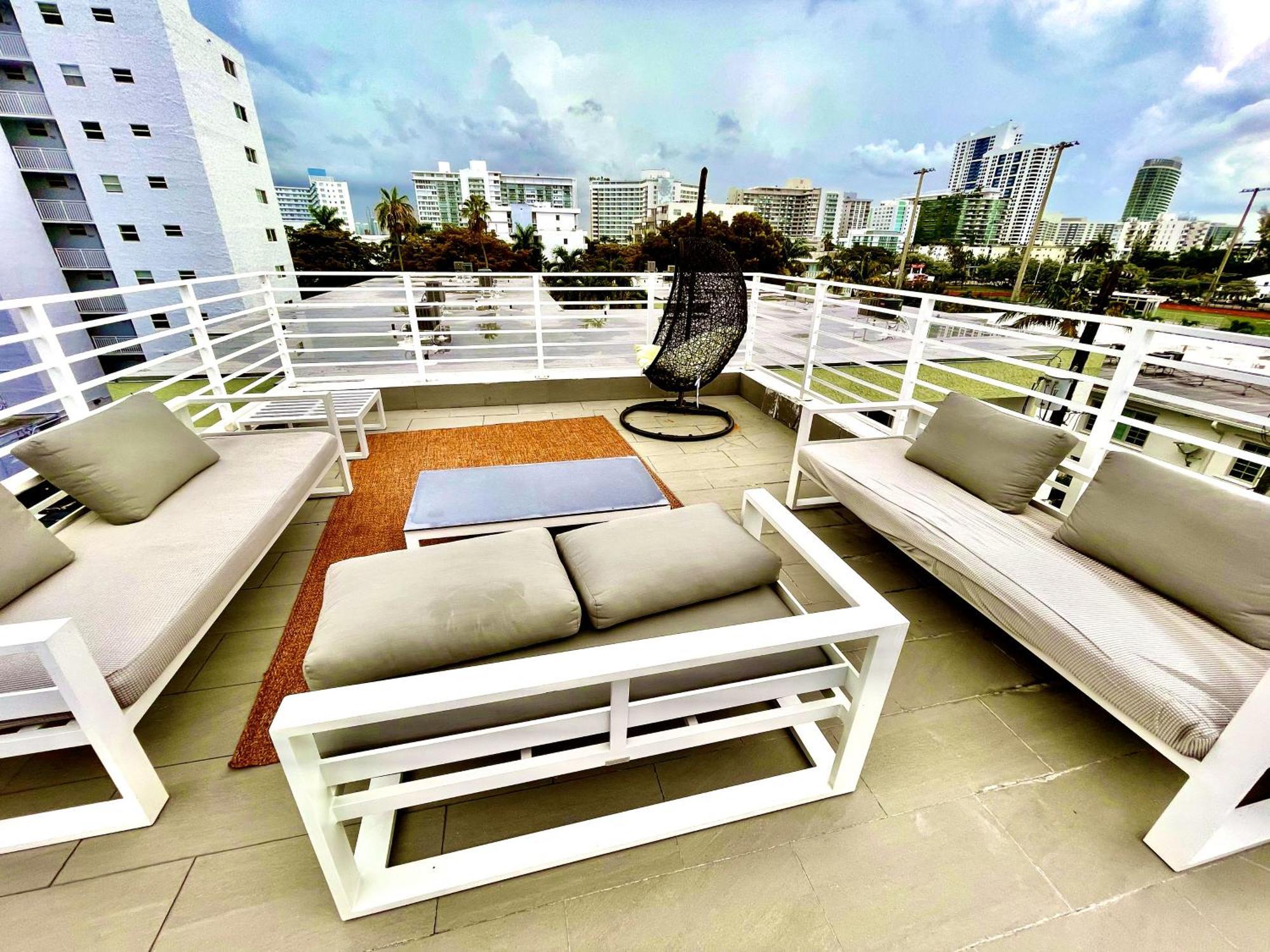 16guests Luxurious South Beach With Rooftop