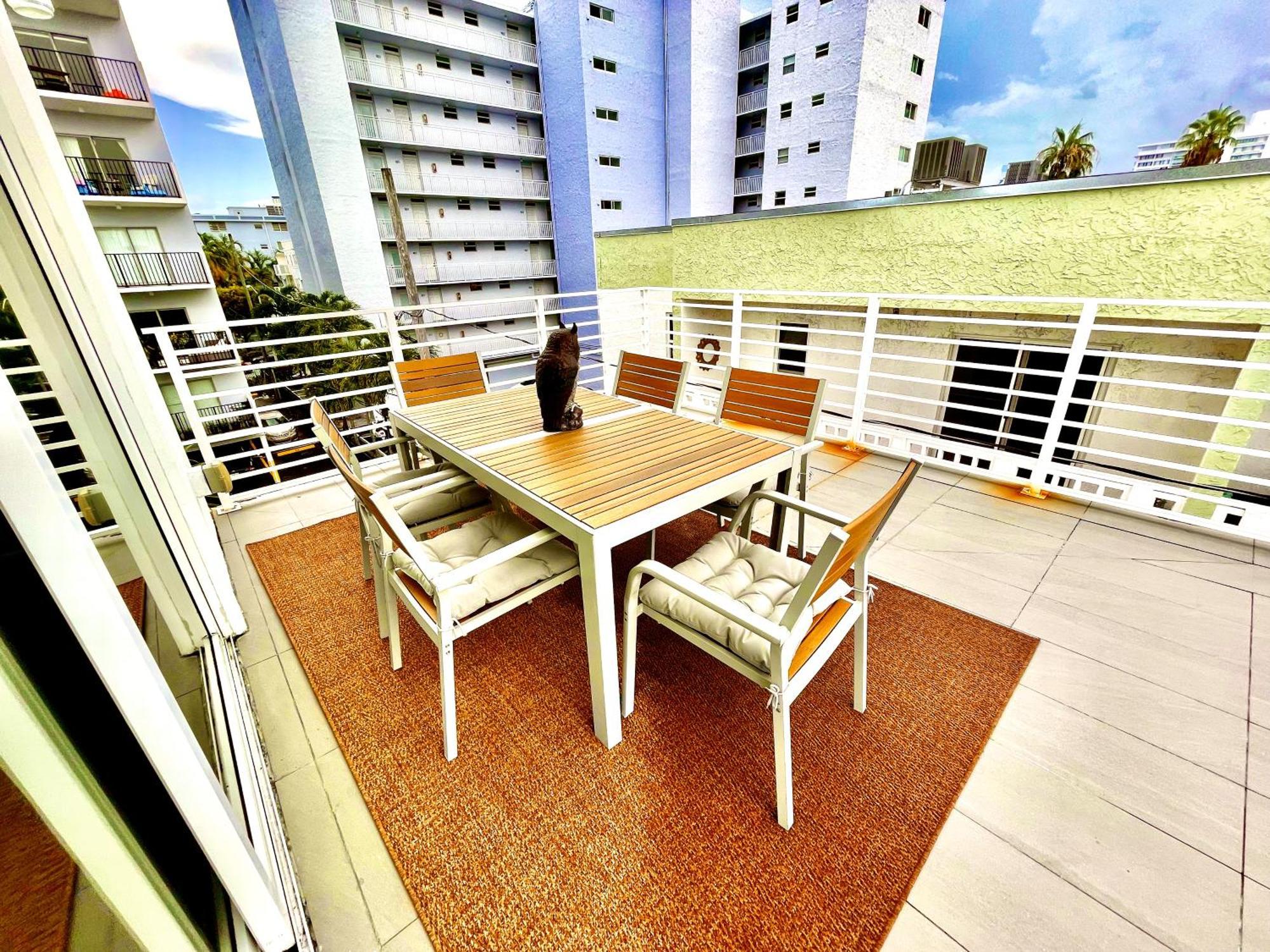 Apartment 16guests Luxurious South Beach With Rooftop Miami Beach