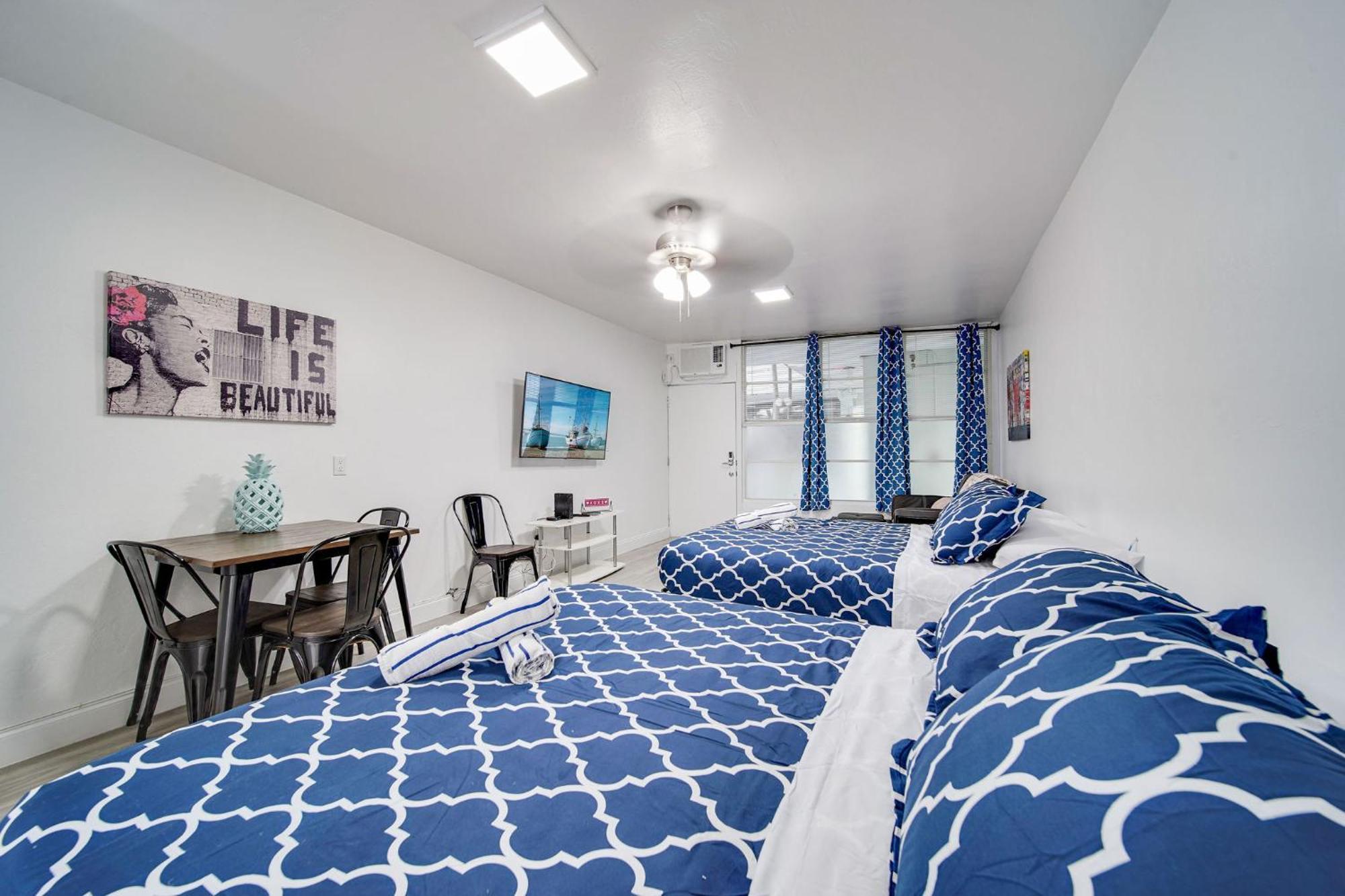 Apartment Ocean Drive Prime W/2 Queenbeds & Washer/dryer Miami Beach