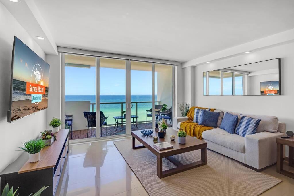 Serena Oceanfront 2 Bedrooms With Direct Oceanview And Parking * Miami Beach