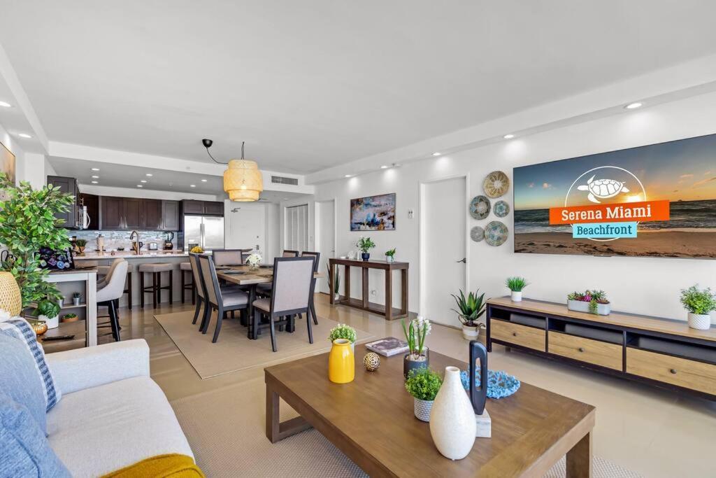 Serena Oceanfront 2 Bedrooms With Direct Oceanview And Parking Apartment Miami Beach