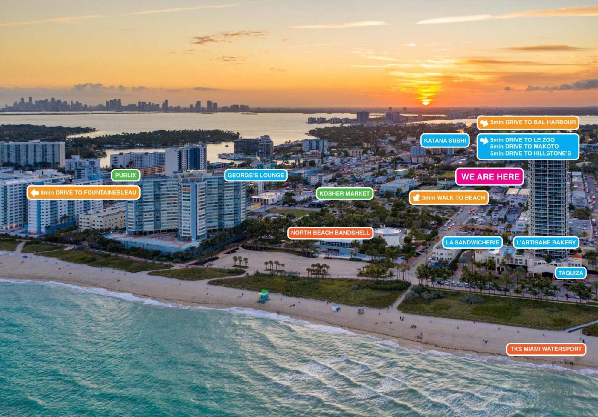 Apartment 3 Bedroom 3 Bathroom Miami With Free Parking *