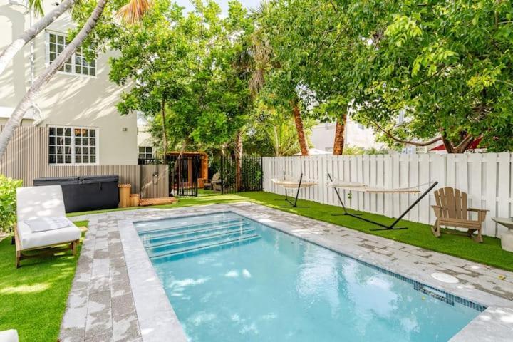 Villa Private Miami With Heatedpool And Cold Plunge Miami Beach