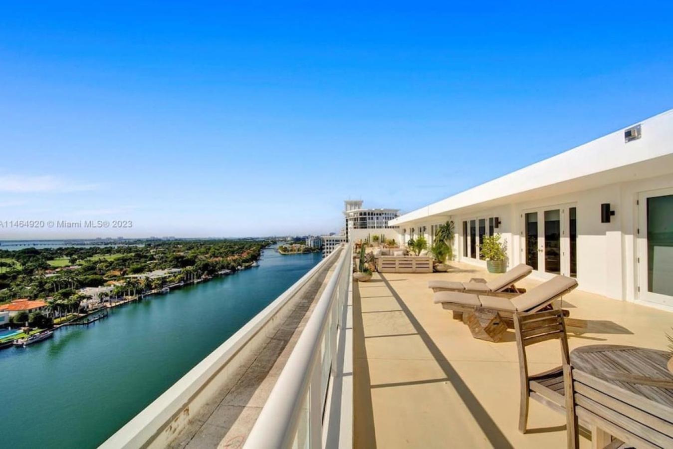 Exquisite 3b Penthouse W Huge Overlooking Terrace Miami Beach