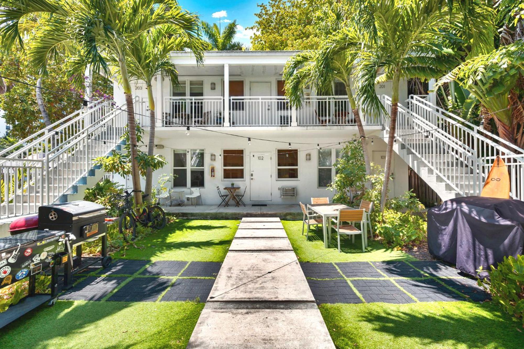 Apartment Comfy 1br In Miami Beach's Heart W Bbq Zone *