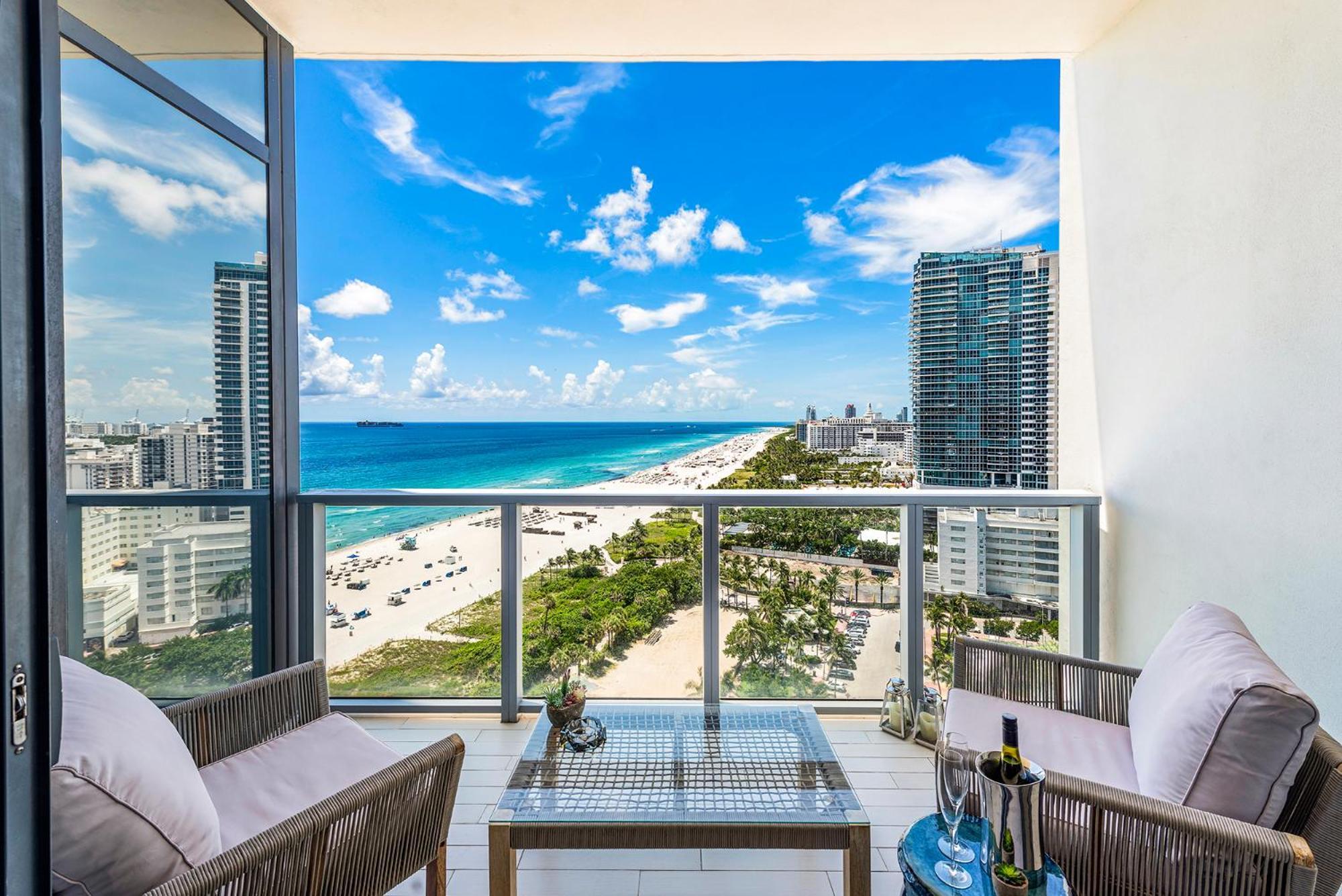 Penthouse Ocean View At W South - 1926 Aparthotel Miami Beach