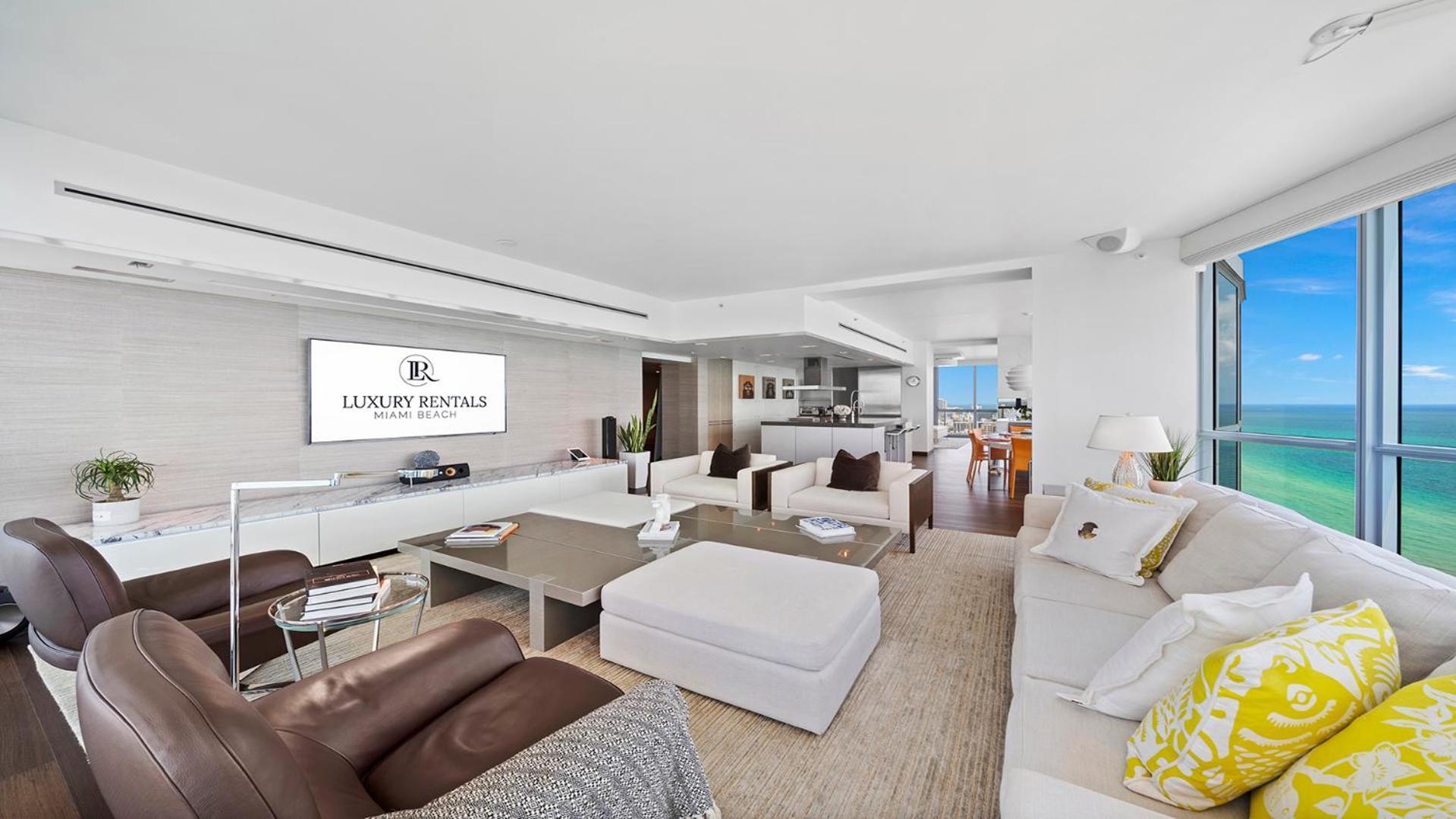 Oceanfront Private Penthouse At The Setai -3909 Miami Beach