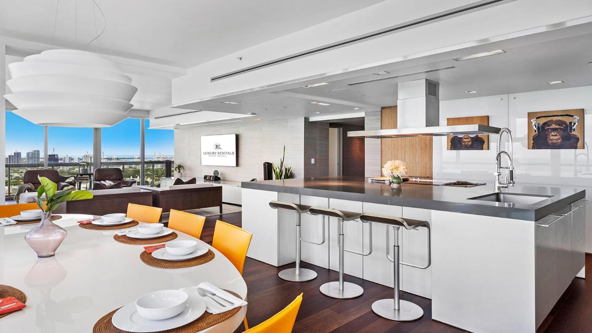 Oceanfront Private Penthouse At The Setai -3909 * Miami Beach