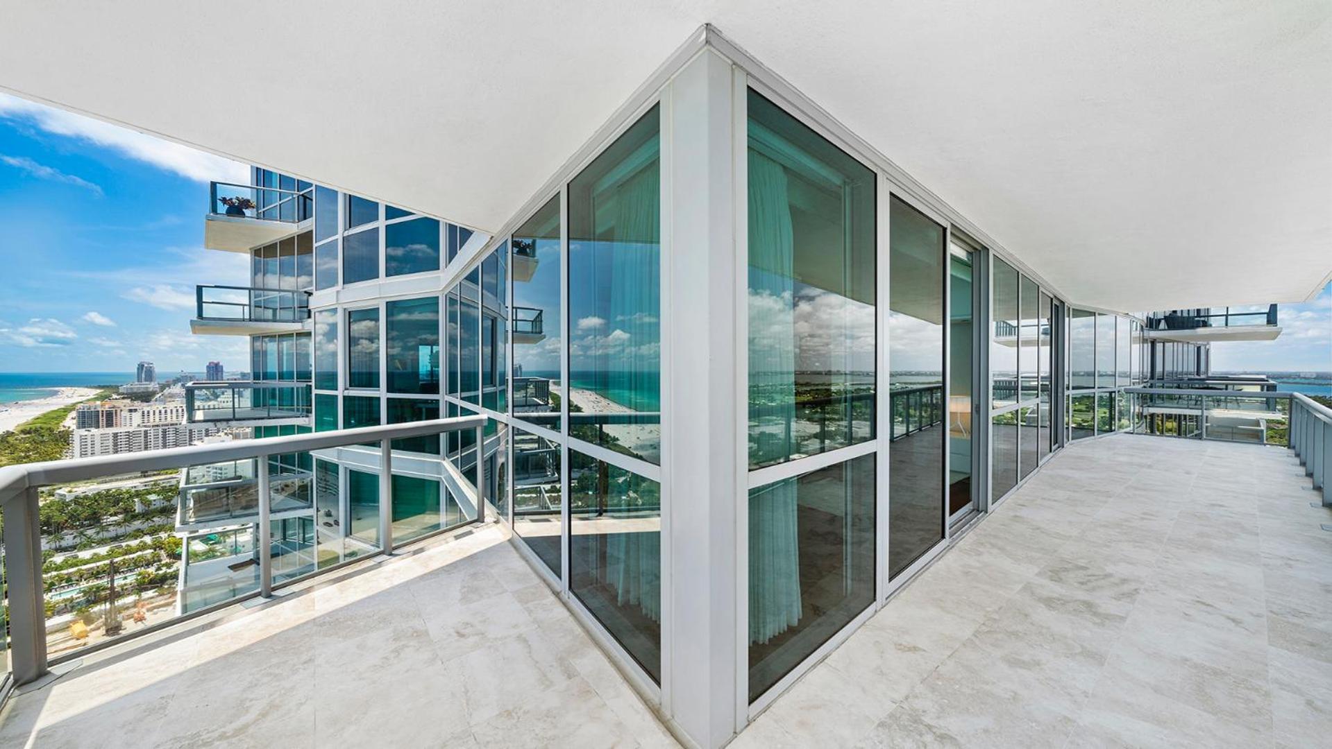 Oceanfront Private Penthouse At The Setai -3909 Apartment *