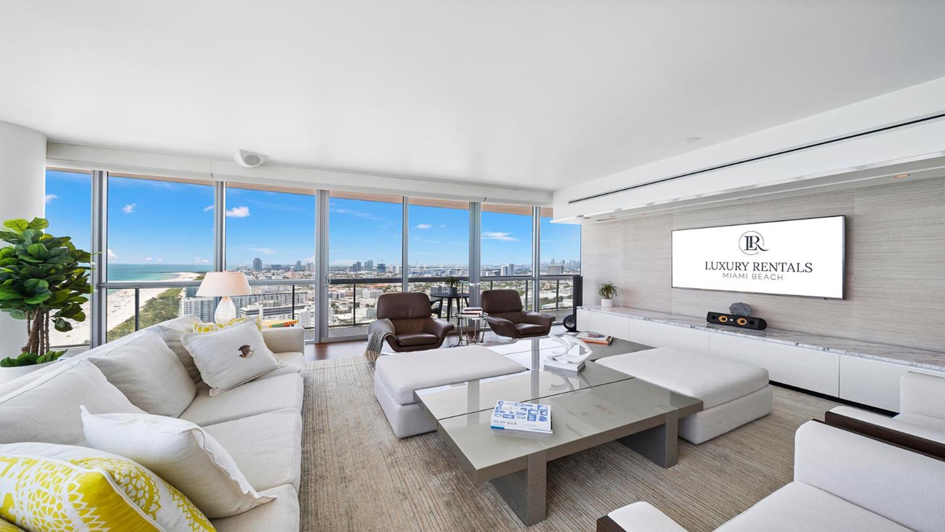 Oceanfront Private Penthouse At The Setai -3909 Apartment *