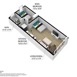 Beachfront 1 Bedroom With 2 Queen Beds On Ocean Drive