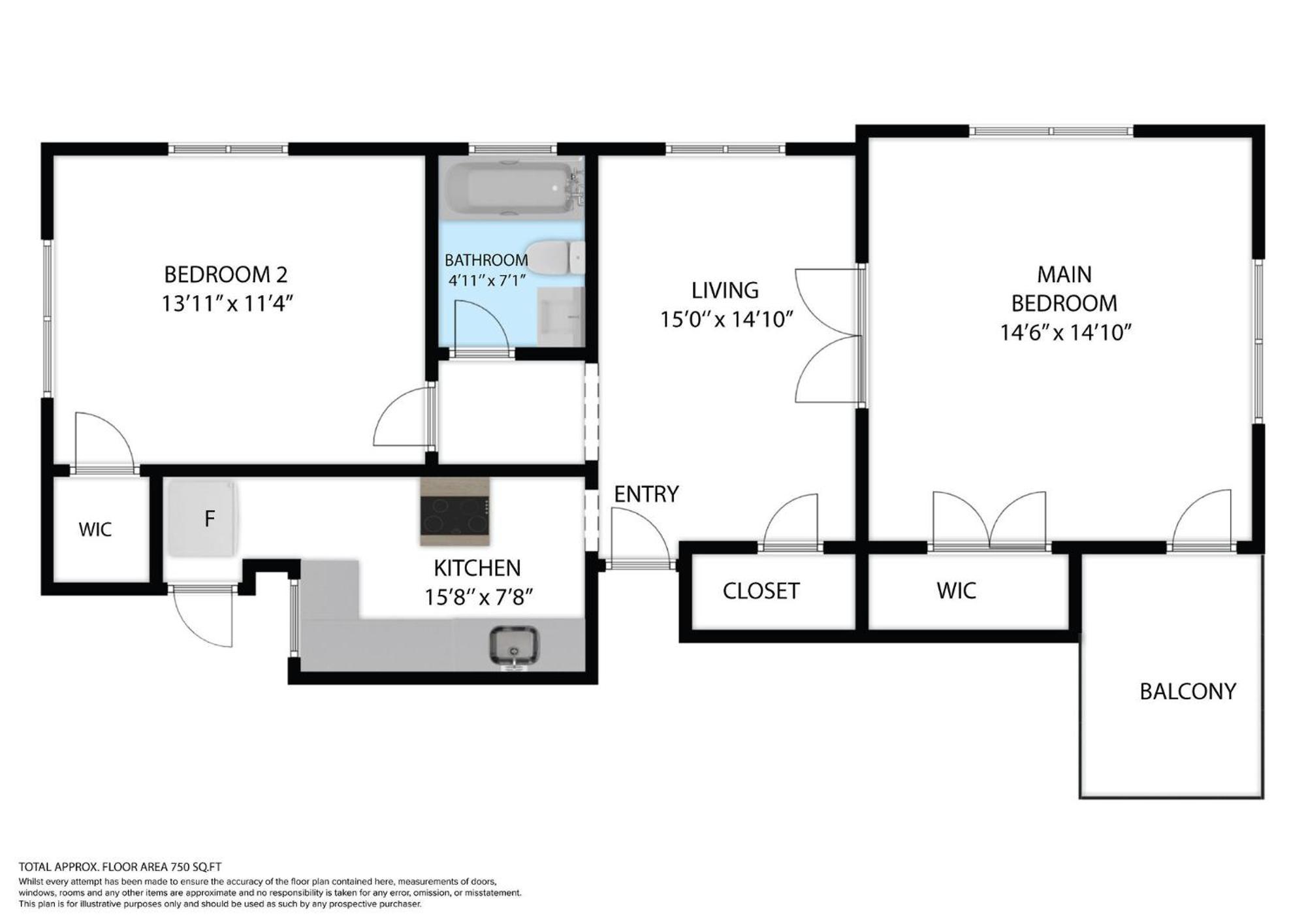 2 B/r W/private Balcony, Heart Of South * Miami Beach