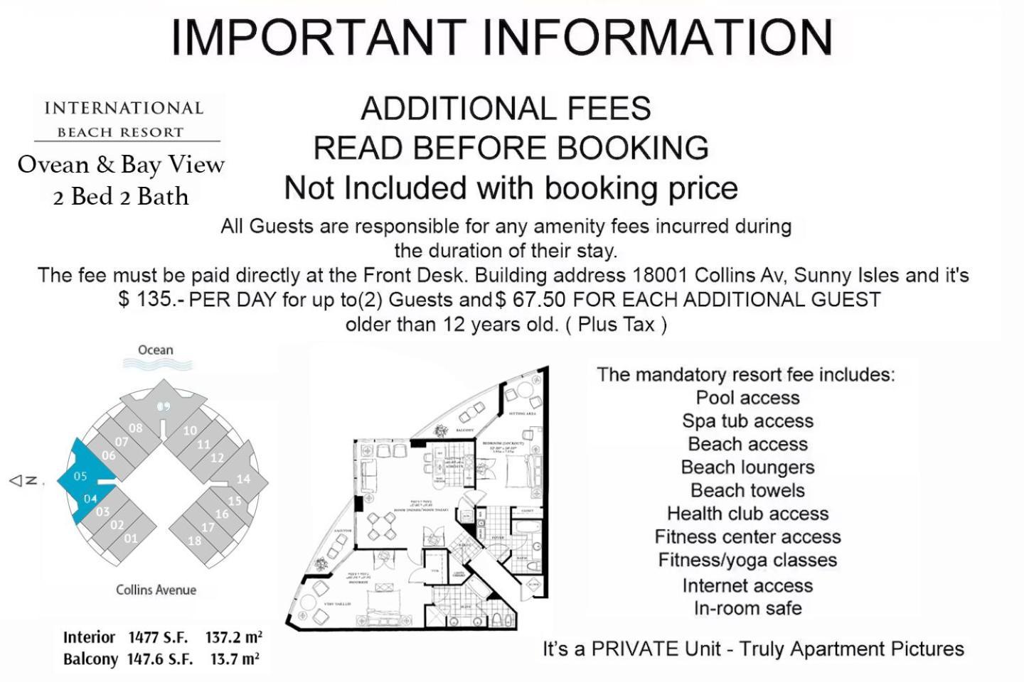 Trump Intl 2 Bedroom 1600 Sf Ocean And Bay View